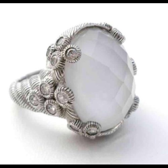 Judith Ripka Jewelry - Judith Ripka White Agate Ring
